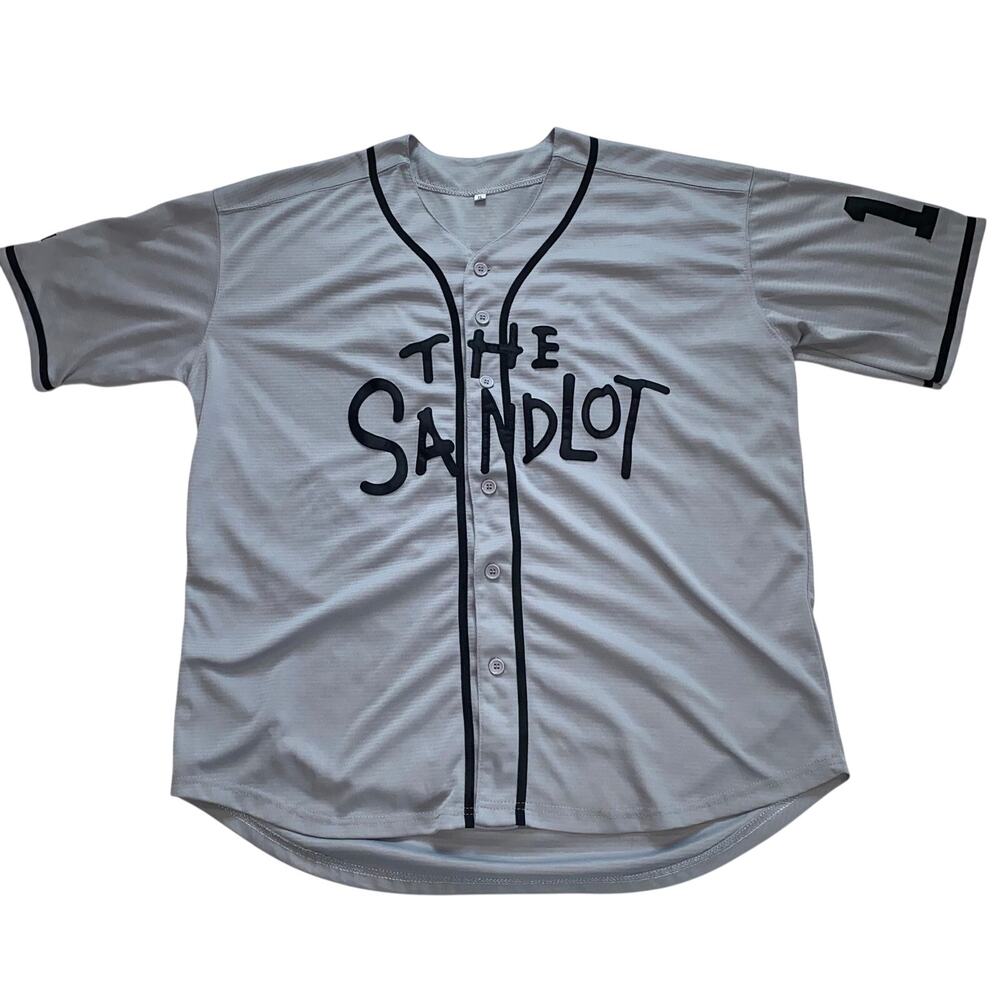 Sandlot Men's Jersey, Button-Down, Size XL, Excellent Condition